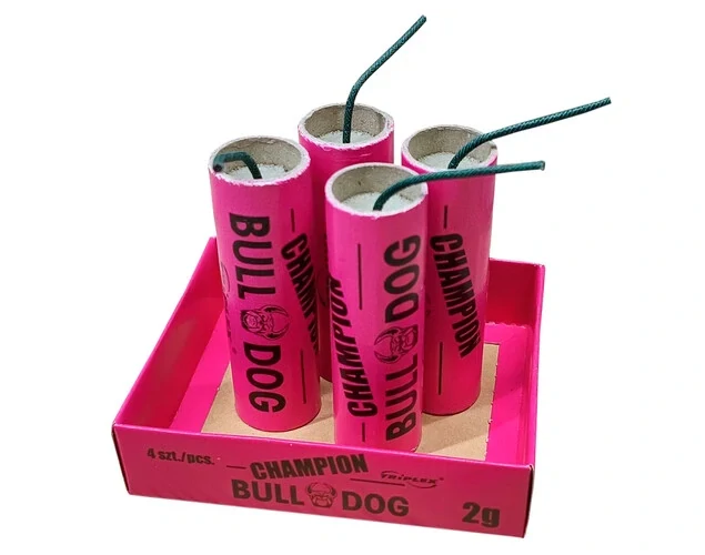 Pyrotechnika Petardy Champion Bulldog 4ks