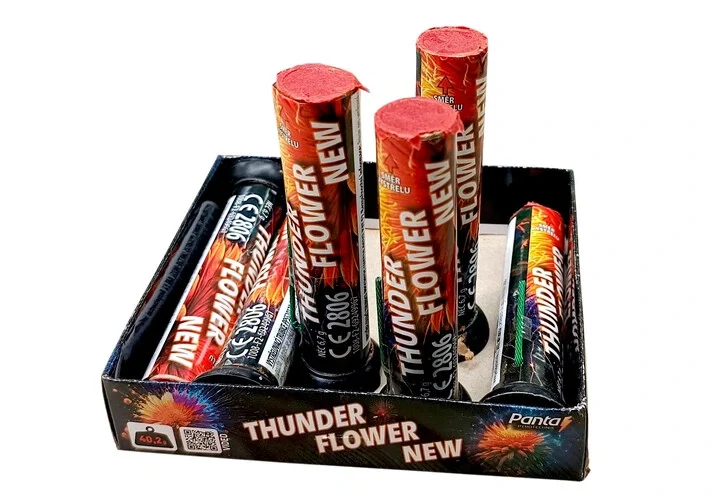 Pyrotechnika Kulové pumy Thunder flower NEW 20mm 6ks