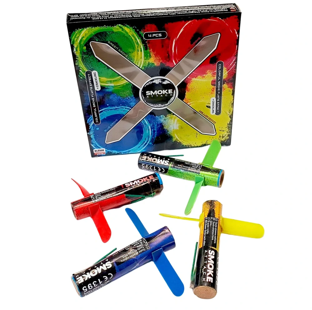 Pyrotechnika Smoke Attack 4ks