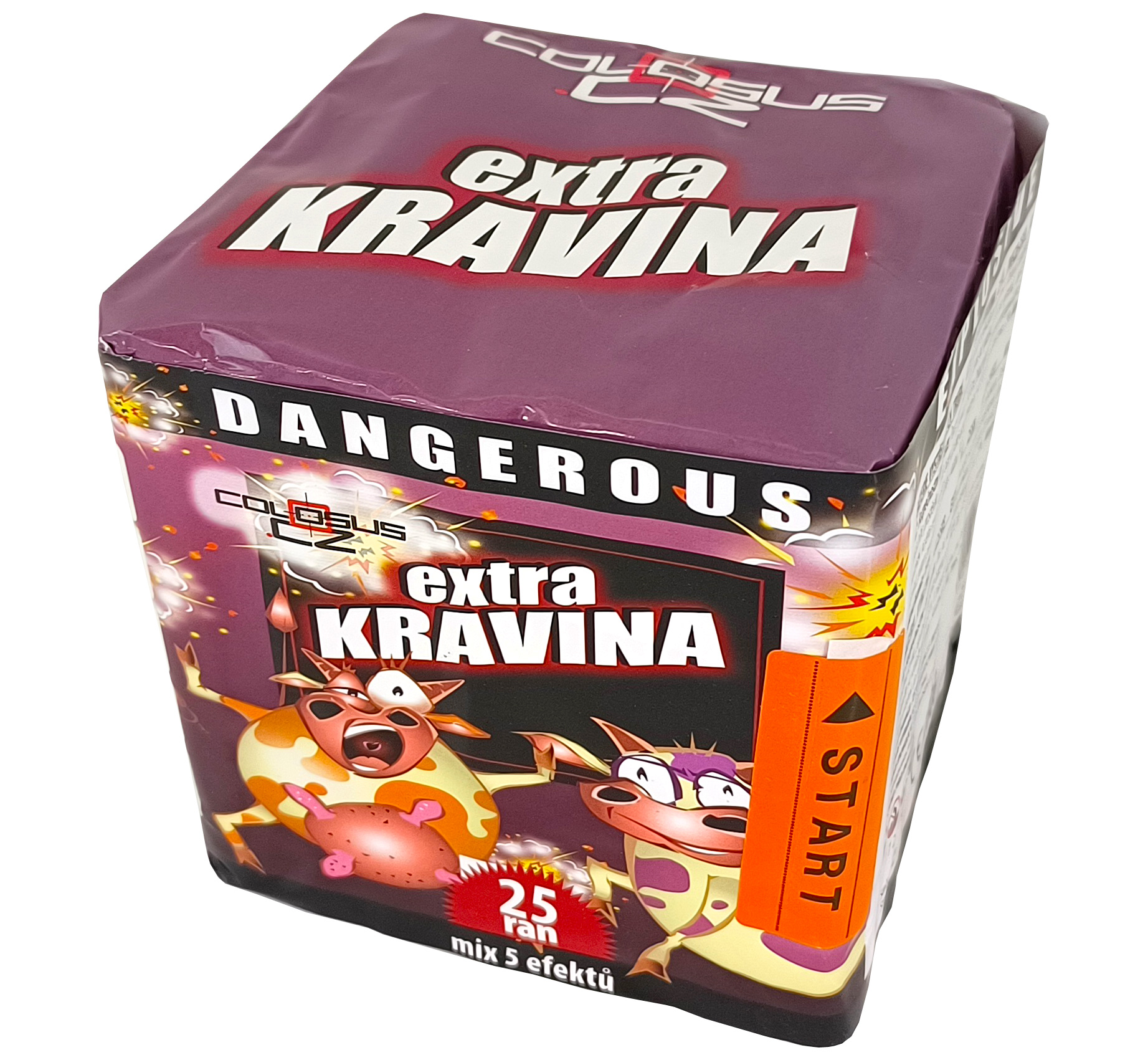 Pyrotechnika Kompakt 25ran / 20mm Extra Kravina