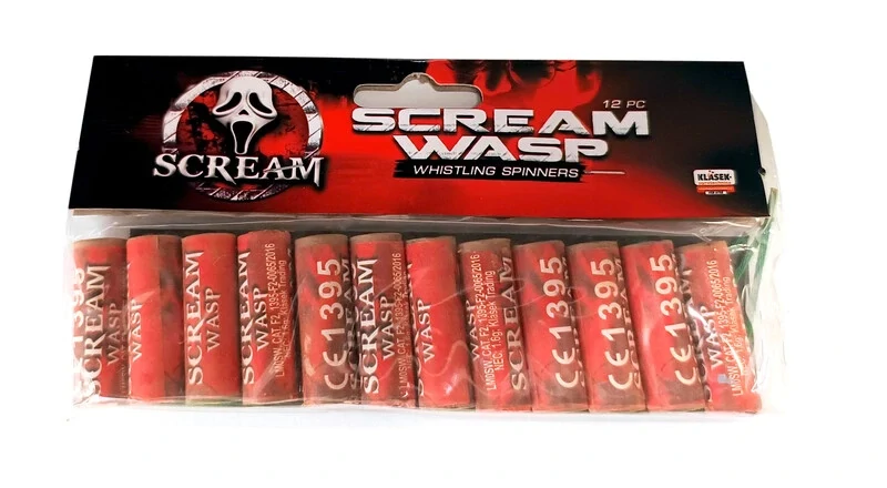 Pyrotechnika Scream Wasp 12ks