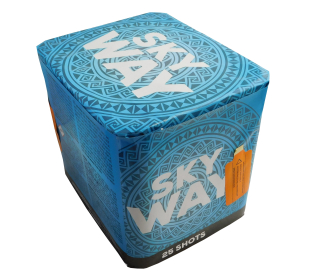 Pyrotechnika Kompakt 25ran / 25mm Sky Way