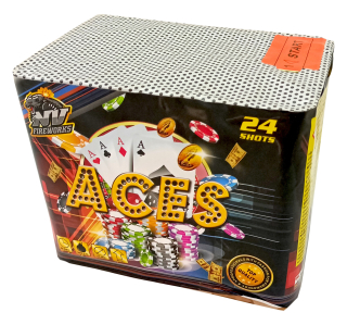 Pyrotechnika Kompakt 24ran / 25mm Aces