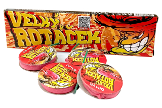 Pyrotechnika Dětská Velký Rotáček 12ks