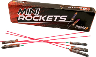Pyrotechnika Rakety Mini Rocket 50ks