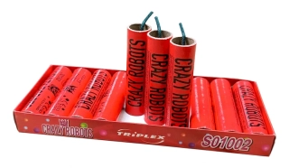 Pyrotechnika Petardy Crazy Robot 10ks