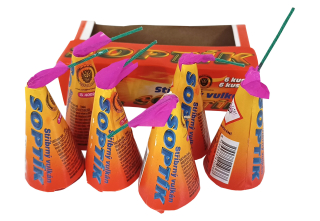 Pyrotechnika Dětská Fontána Soptík 6ks