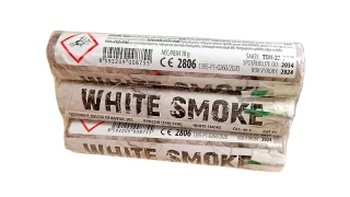 Pyrotechnika bílá dýmovnice WHITE SMOKE 3ks