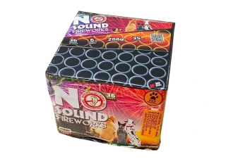Pyrotechnika Kompakt 36 ran / 20mm NO SOUND FIREWORKS