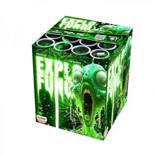 Pyrotechnika kompakt 16ran / 25mm Houbičky(Explo Fungi)