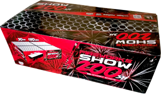 Pyrotechnika Kompakt 200ran / 30mm Fireworks show 200