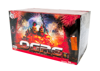 Pyrotechnika Kompakt 50 ran Ogre multikalibr