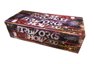 Pyrotechnika Kompakt 200ran Fireworks show 200