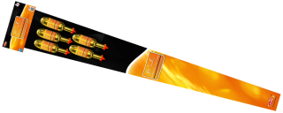 Pyrotechnika Rakety Signature Range F3 Rockets set 5ks, 107cm - POUZE OSOBNÍ ODBĚR