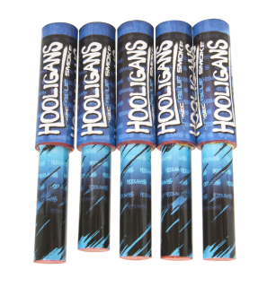 Pyrotechnika Hooligans dýmová pochodeň modrá 60s 5ks