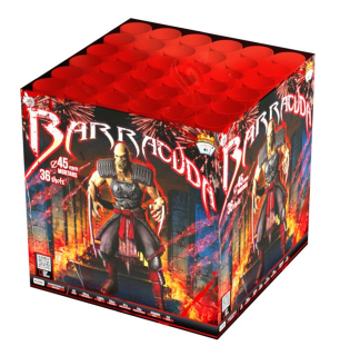Pyrotechnika Kompakt 36ran / 45mm Baracuda