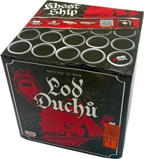 Pyrotechnika Kompakt 25ran / 25mm Loď duchů